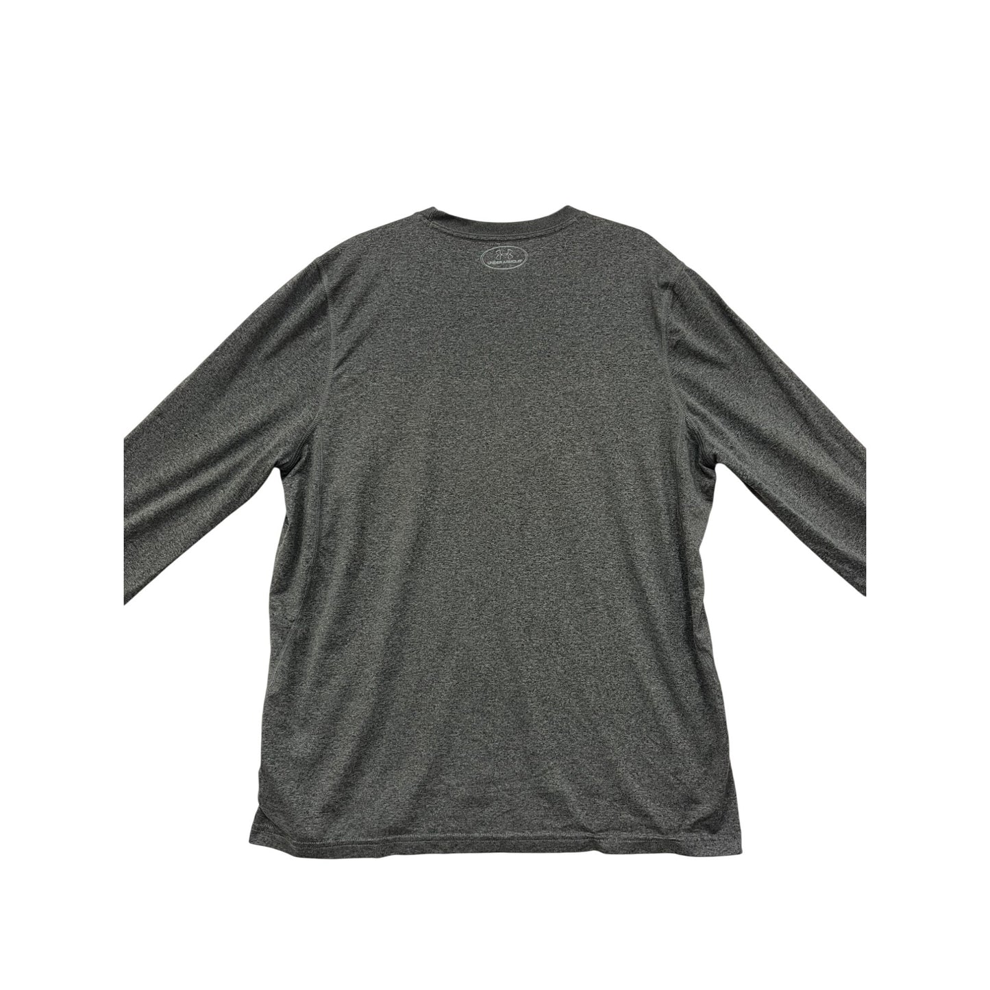 Under Armour Notre Dame Long-Sleeve Loose Fit Gray Shirt LG #8932