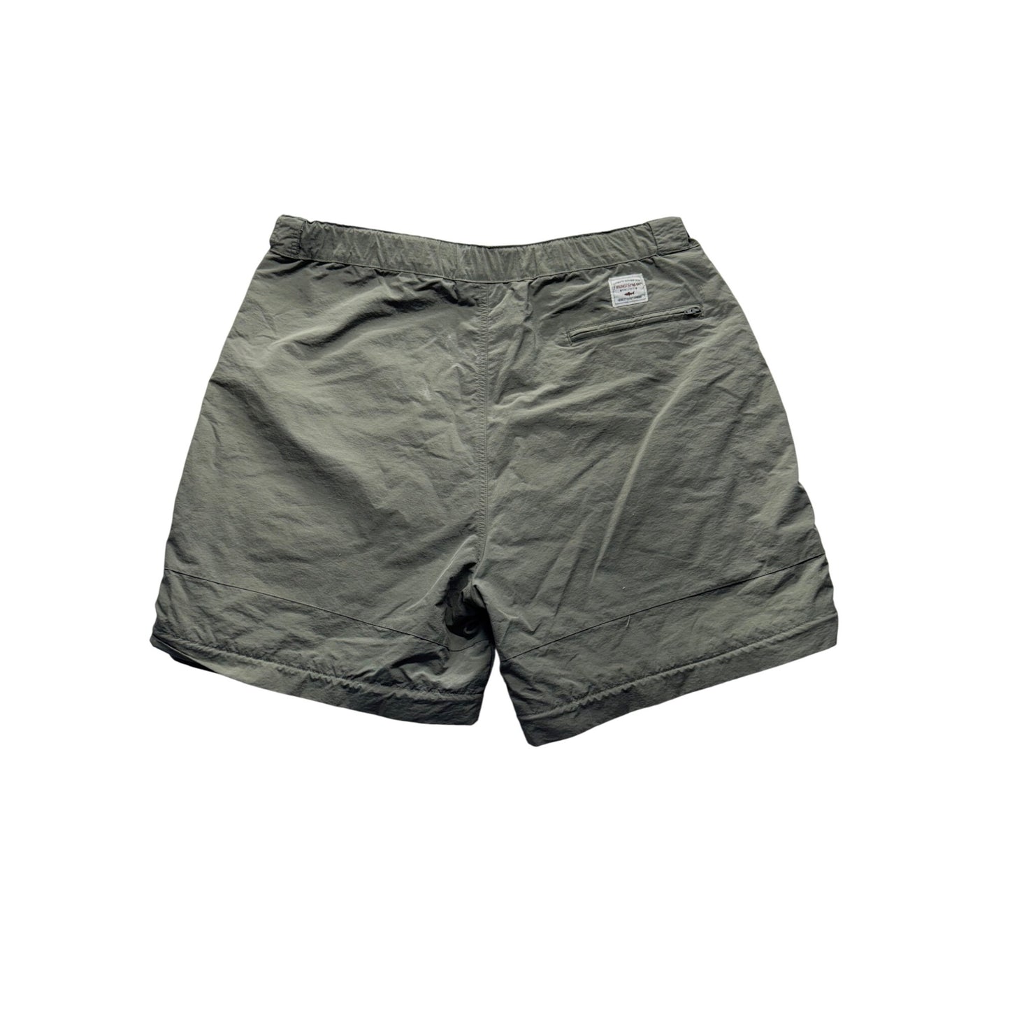 Field & Stream Outdoor Cargo Shorts Olive Green Nylon Hiking XL #9558