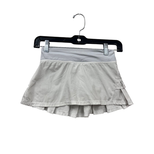 Lululemon Ivivva Athletic Tennis Skirt Size 7 With Ruffles #150A