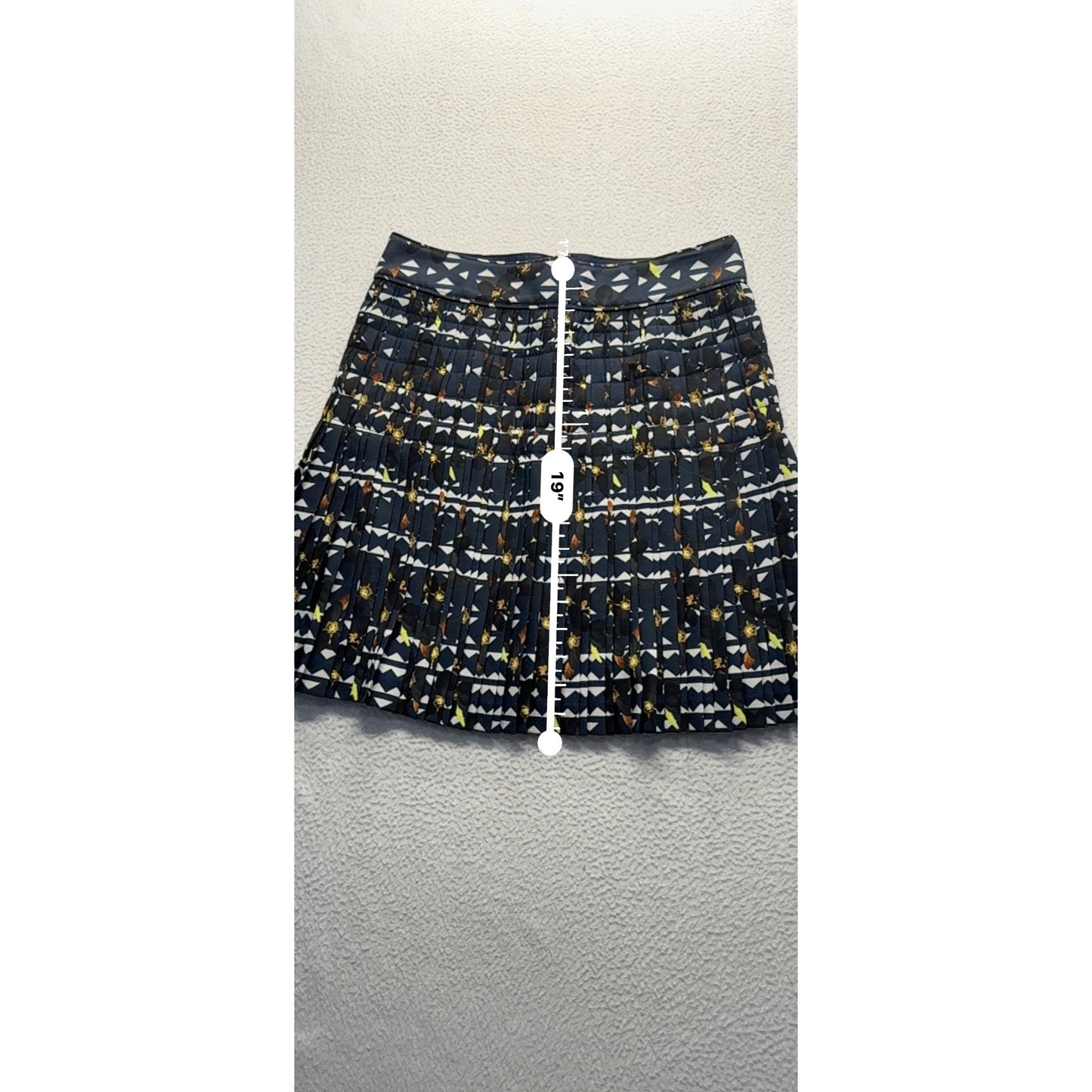 J.Crew Womens Pleated A-Line Skirt  Size 0 #7841