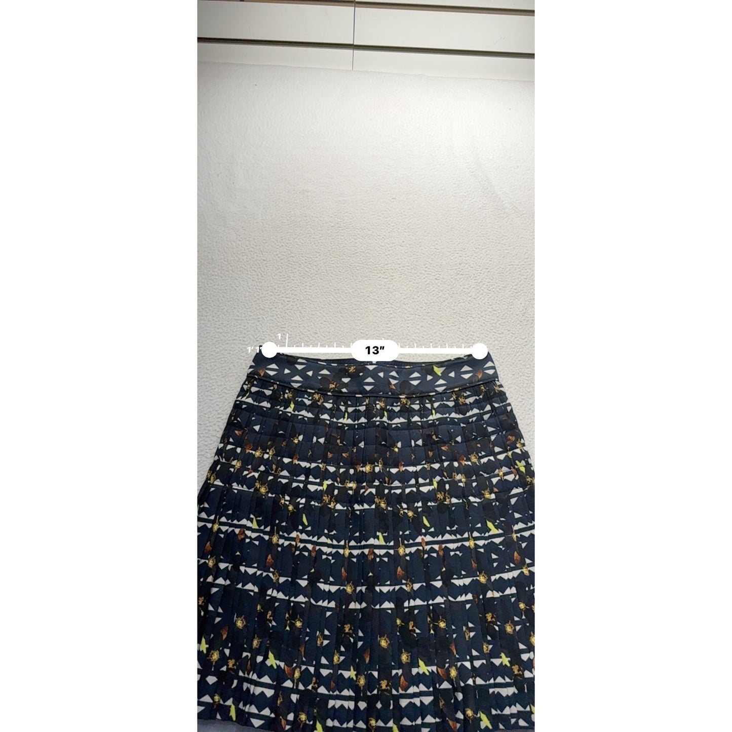 J.Crew Womens Pleated A-Line Skirt  Size 0 #7841