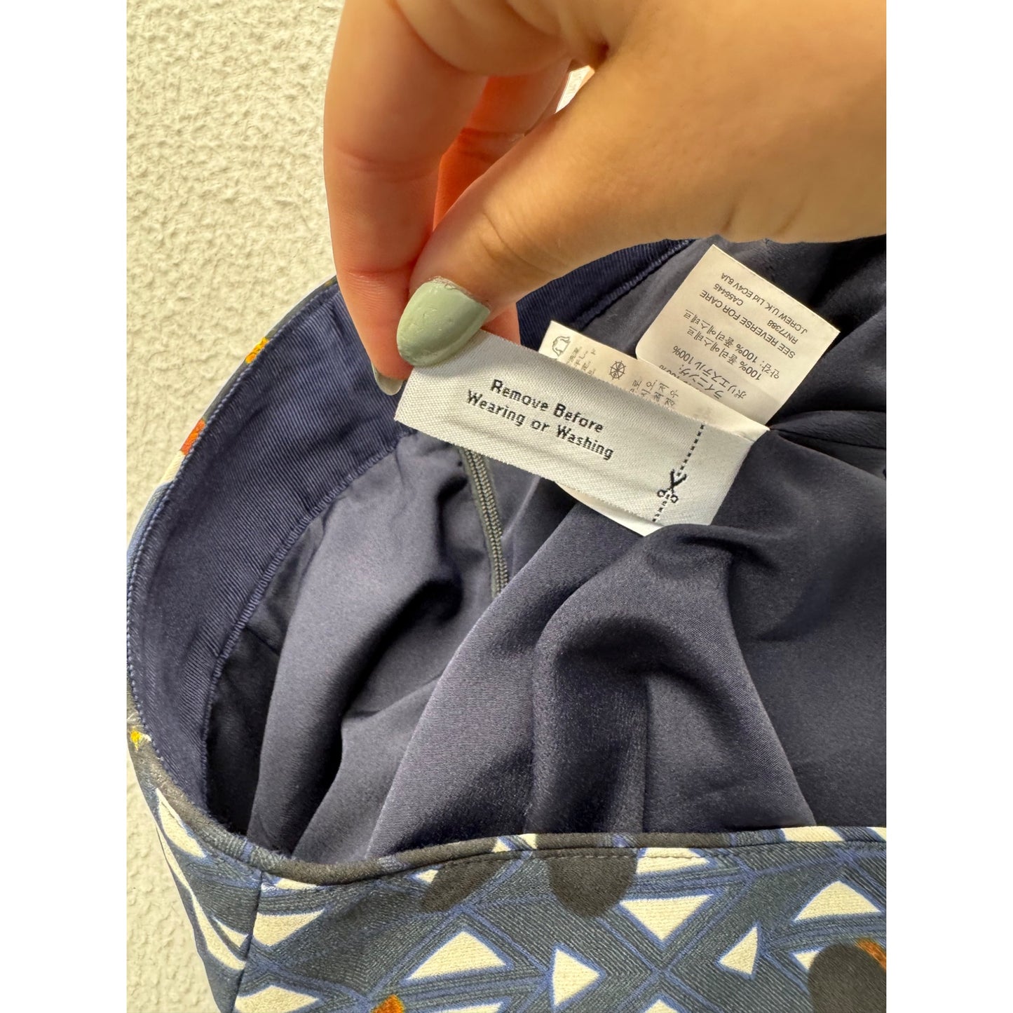 J.Crew Womens Pleated A-Line Skirt  Size 0 #7841