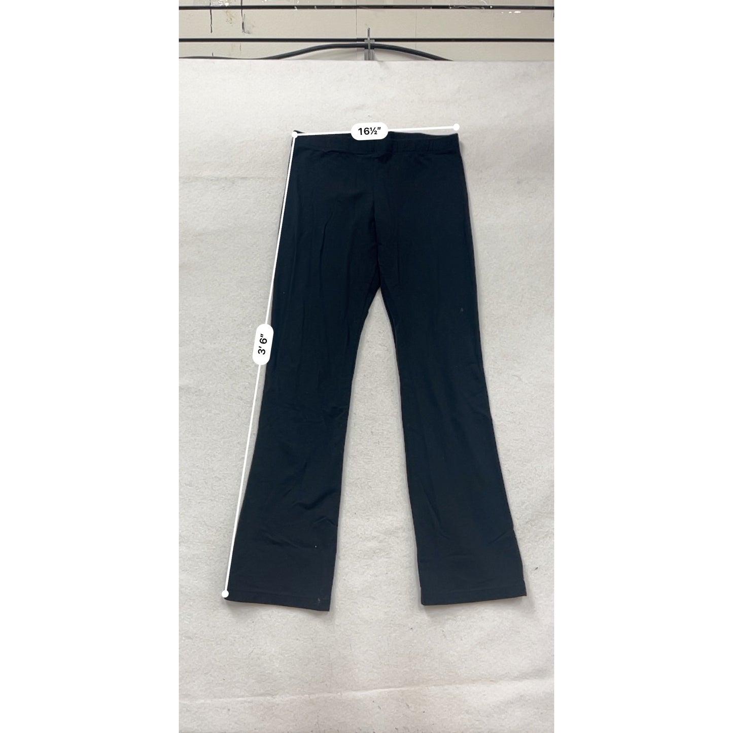 Gap Black Nylon Spandex Yoga Pants XL Stretch #604A