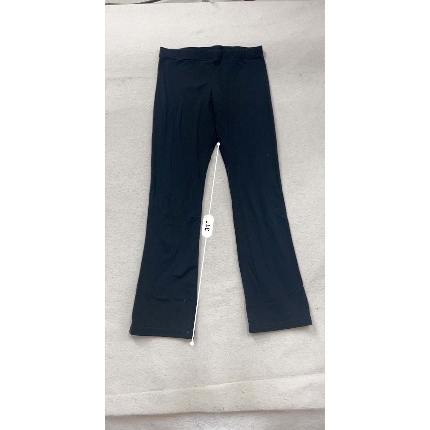 Gap Black Nylon Spandex Yoga Pants XL Stretch #604A