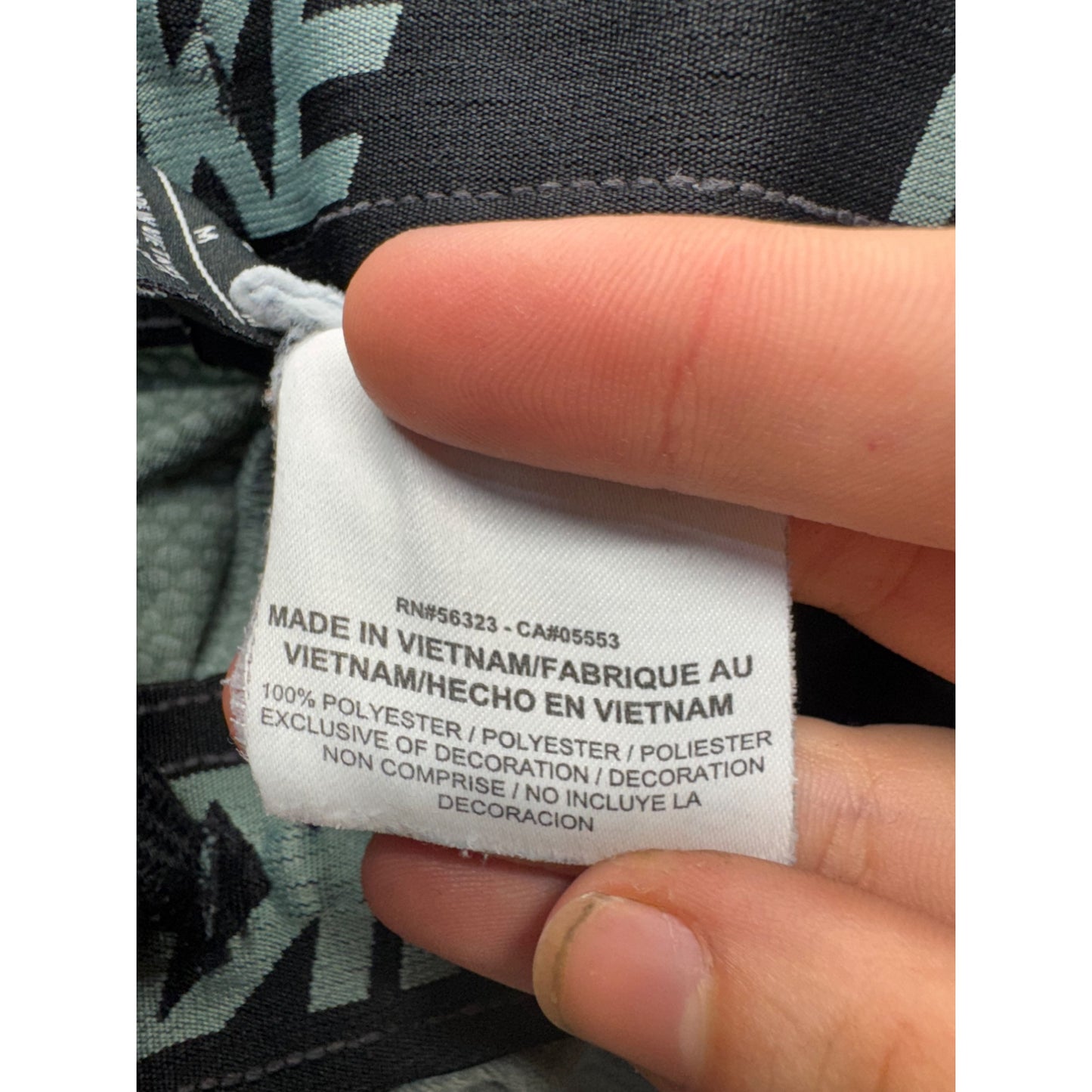 Nike Mens Dri-Fit Athletic Shorts M Light Gray Polyester Activewear #9528