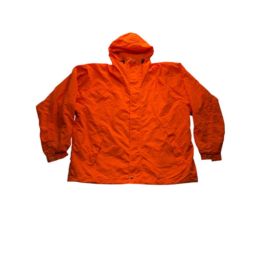 Hunters Advantage XL Bright Orange Hooded Windbreaker Jacket #7560
