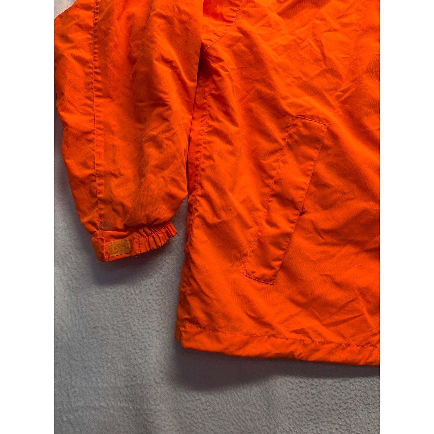 Hunters Advantage XL Bright Orange Hooded Windbreaker Jacket #7560