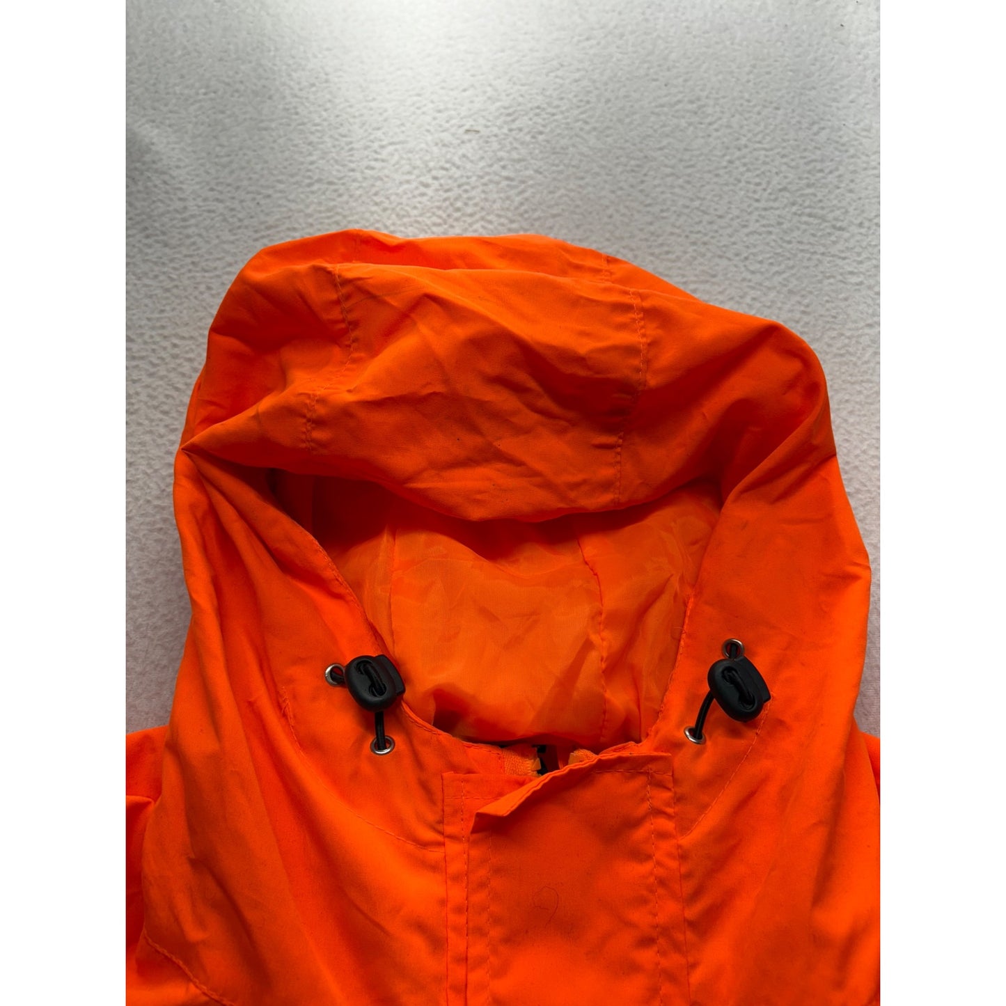 Hunters Advantage XL Bright Orange Hooded Windbreaker Jacket #7560