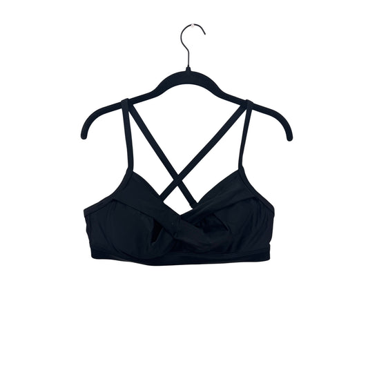 Athleta Womens Black Cross-Back Swim Top 36 B/C #8011