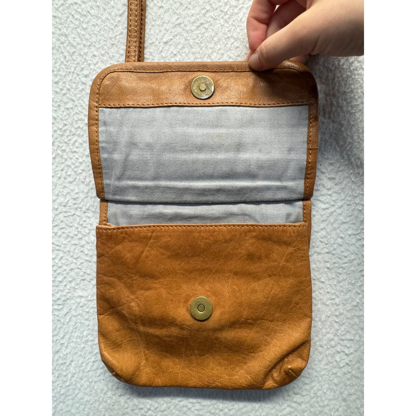 Day + Mood Leather Crossbody Bag #5615
