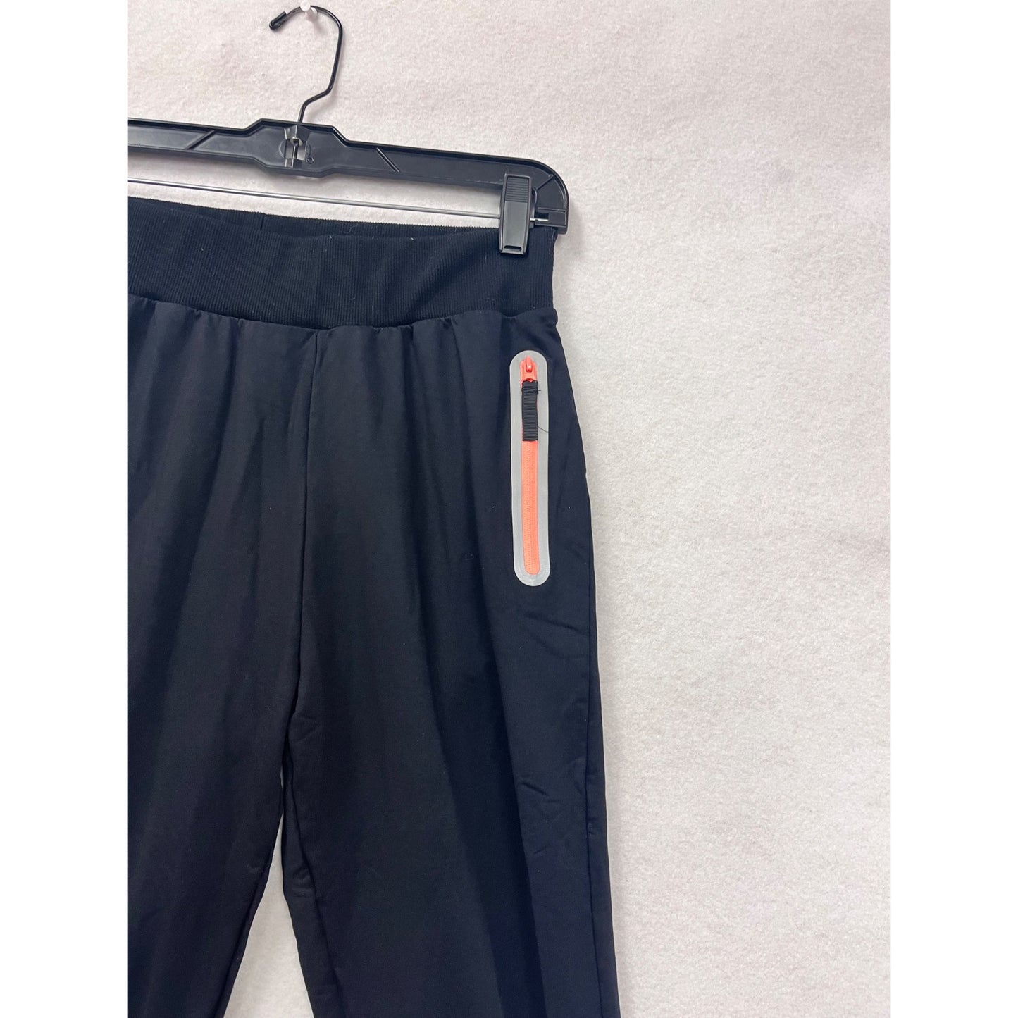 SoulCycle Black Joggers With "Athlete Warrior Soul" Print XS #8137
