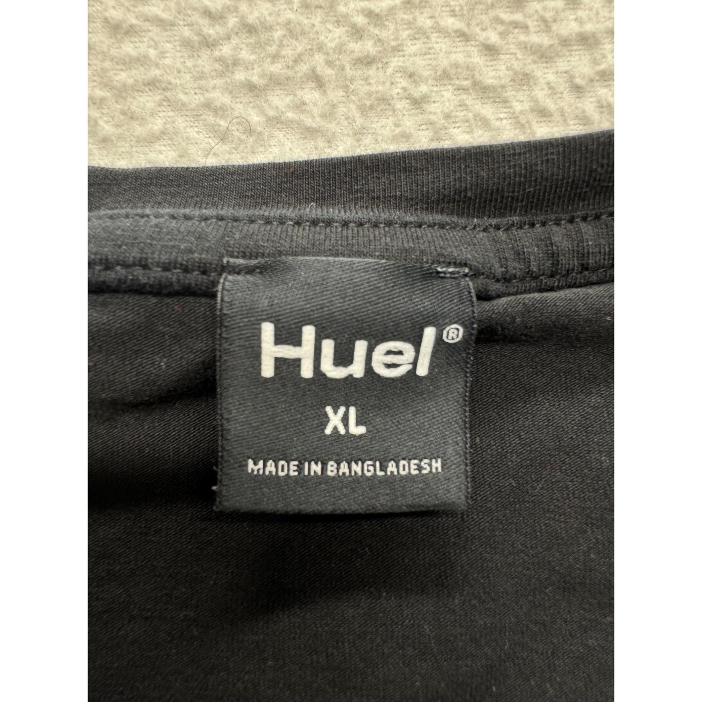 Huel Black T-Shirt XL Cotton Tee #9106