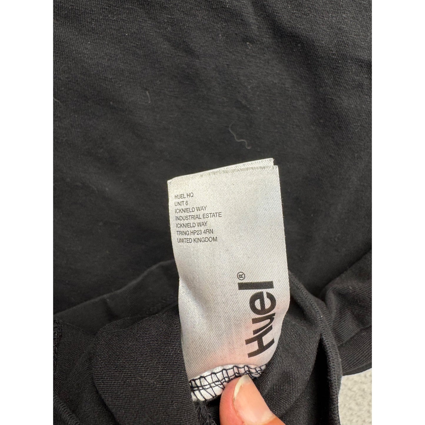 Huel Black T-Shirt XL Cotton Tee #9106