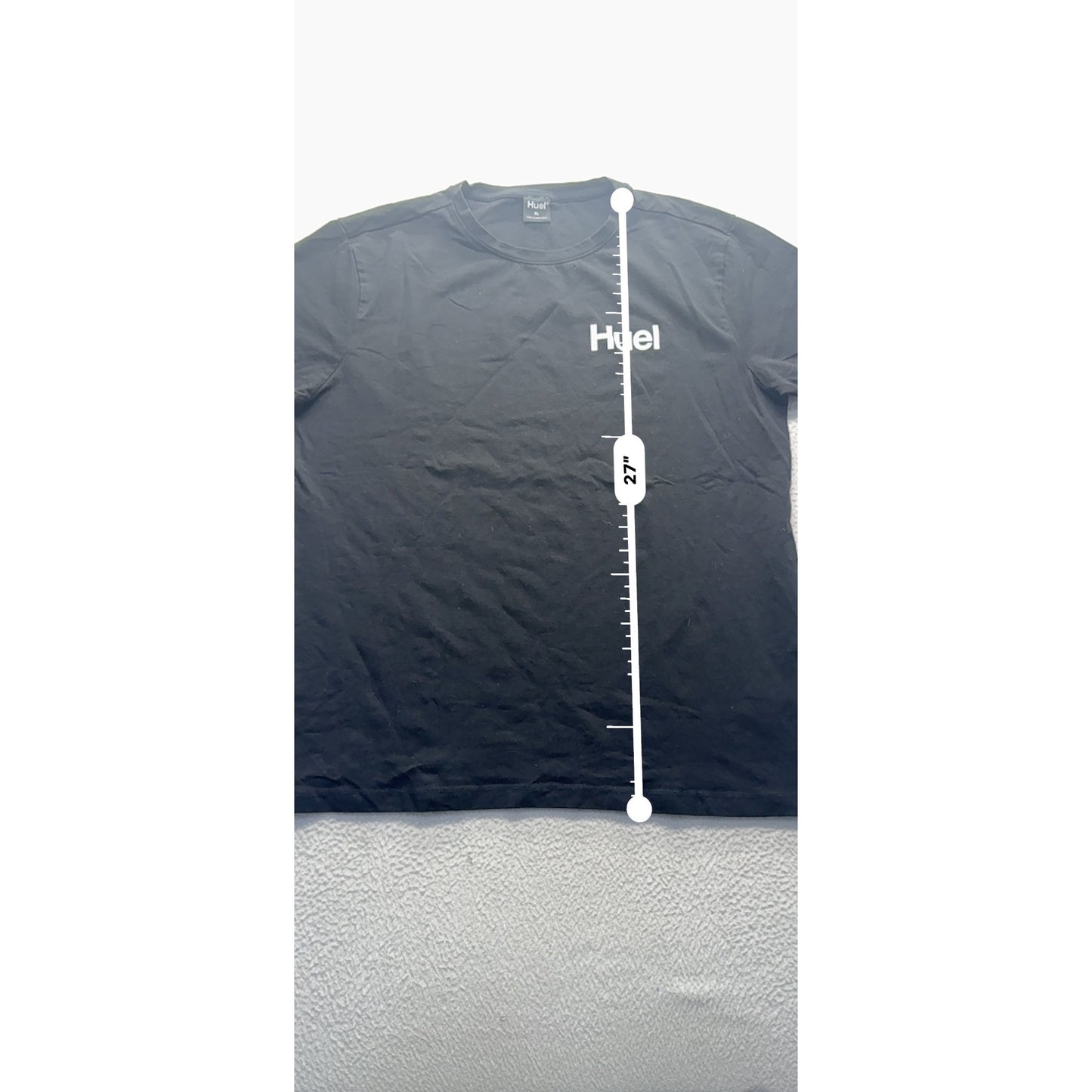 Huel Black T-Shirt XL Cotton Tee #9106