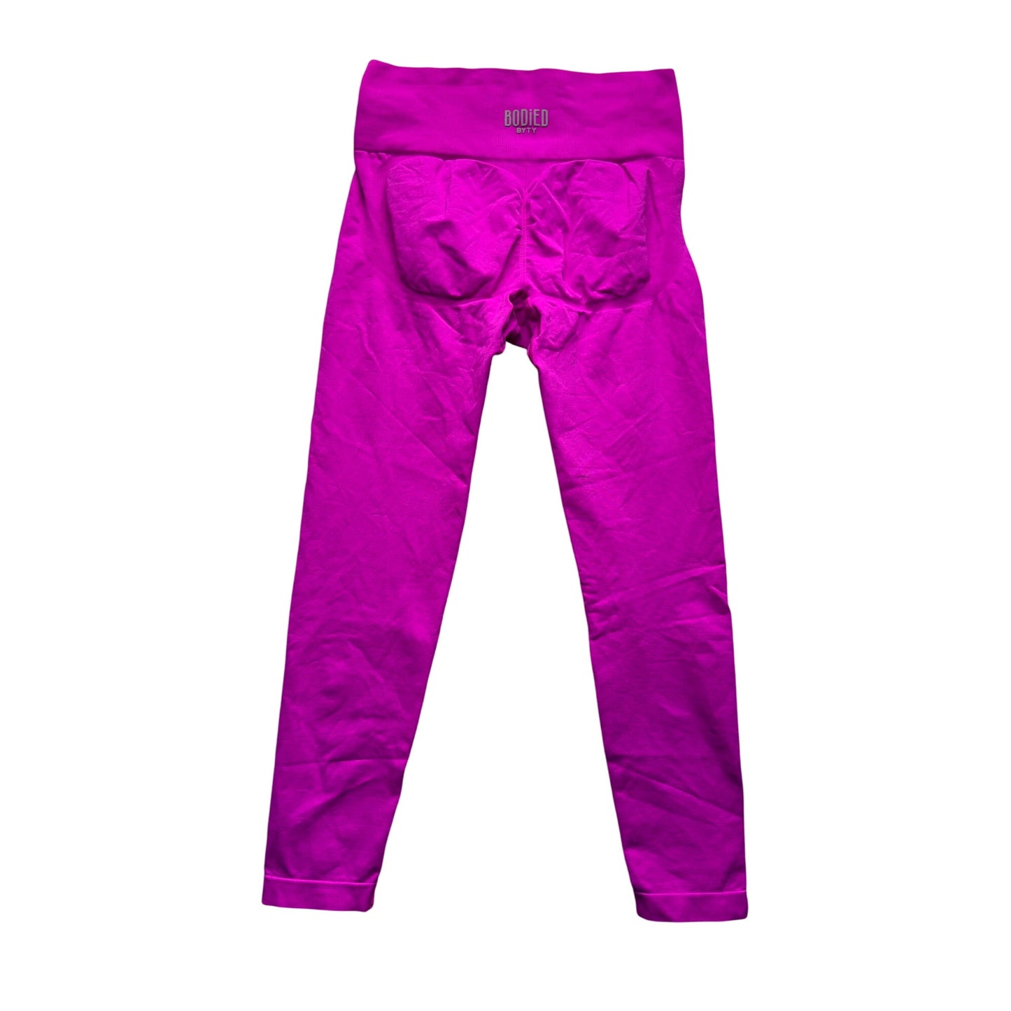 High-Waisted Active Leggings Bodied ByTy Purple Stretch Seamless 315B