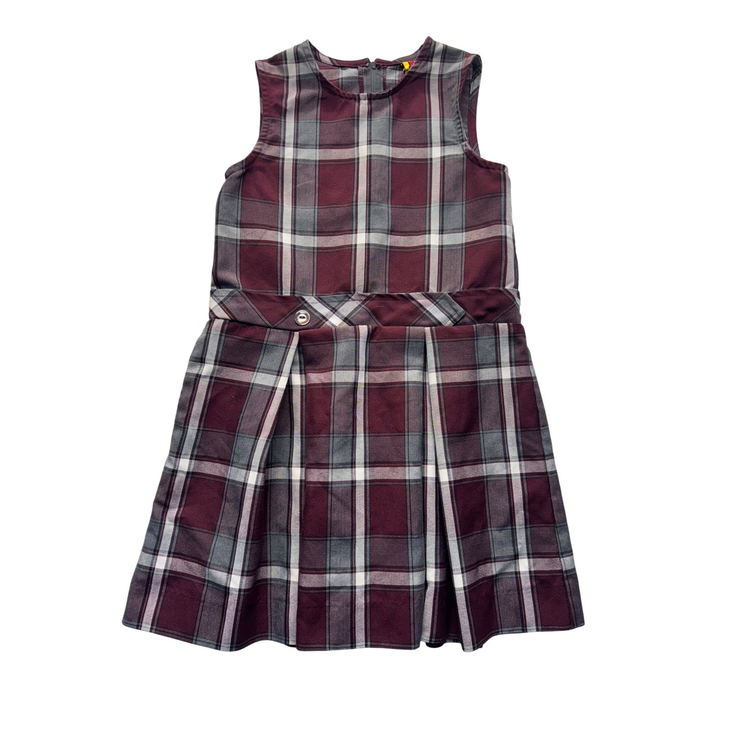 Sleeveless Plaid Jumper Dress By Rifle Official Schoolwear 276B