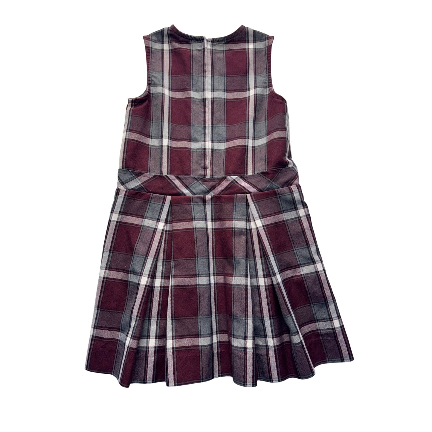 Sleeveless Plaid Jumper Dress By Rifle Official Schoolwear 276B