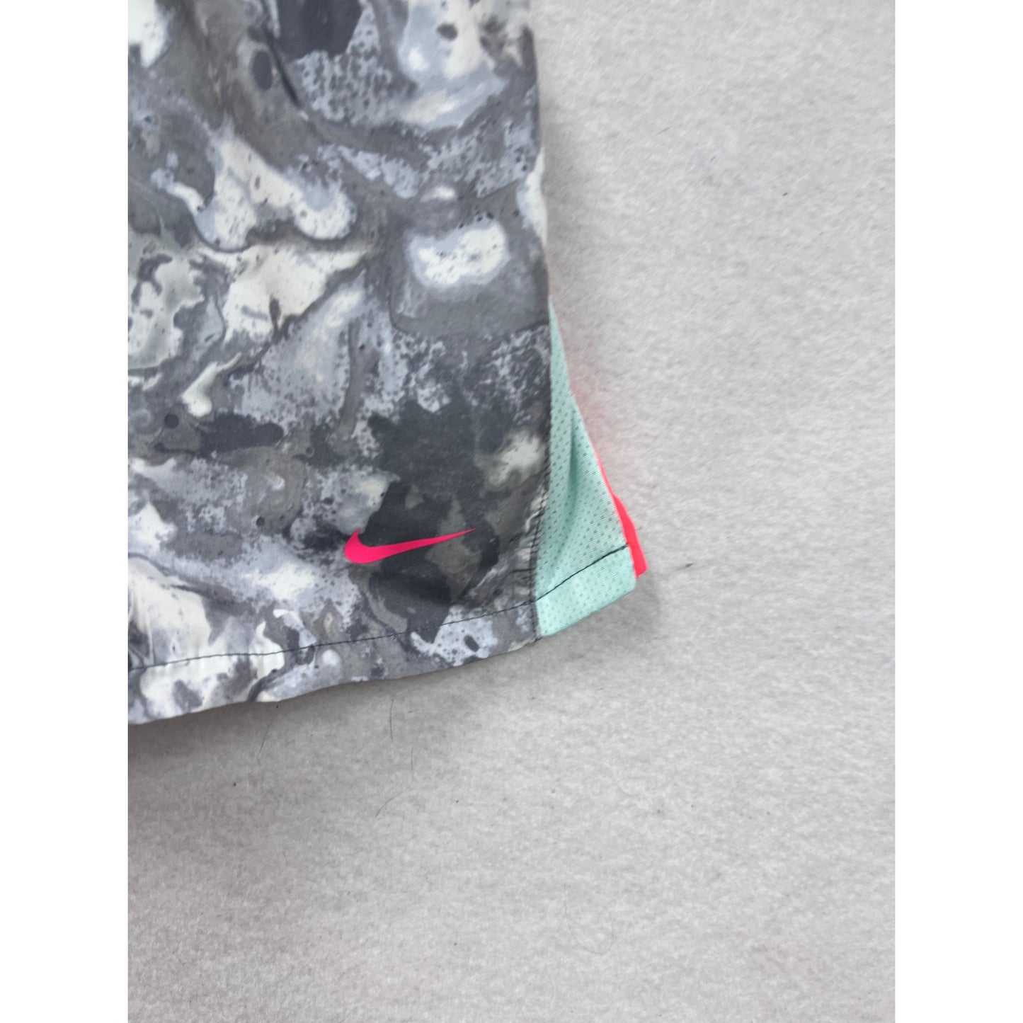 Nike Dri-Fit Athletic Shorts Gray Marble Size 6 #8684