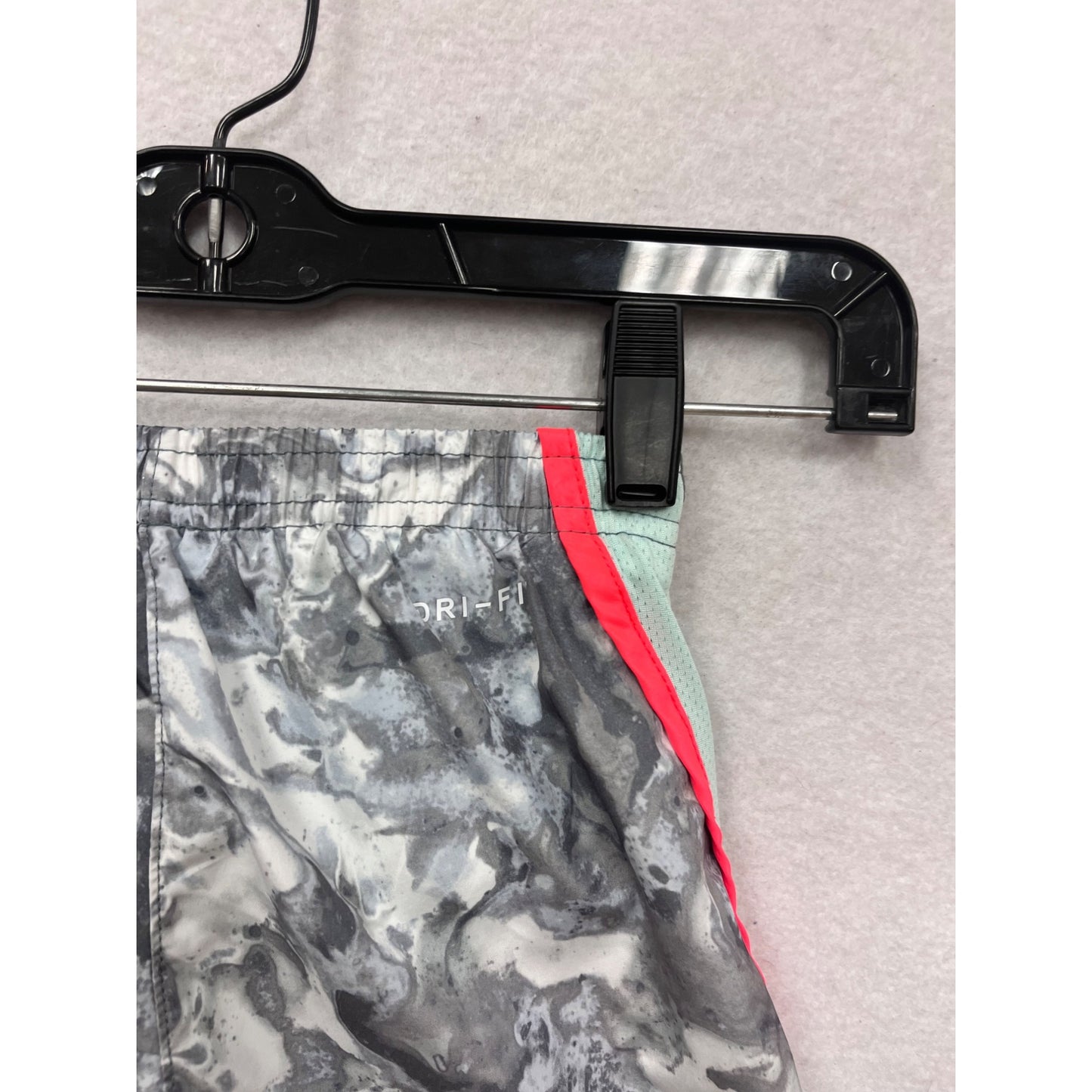 Nike Dri-Fit Athletic Shorts Gray Marble Size 6 #8684
