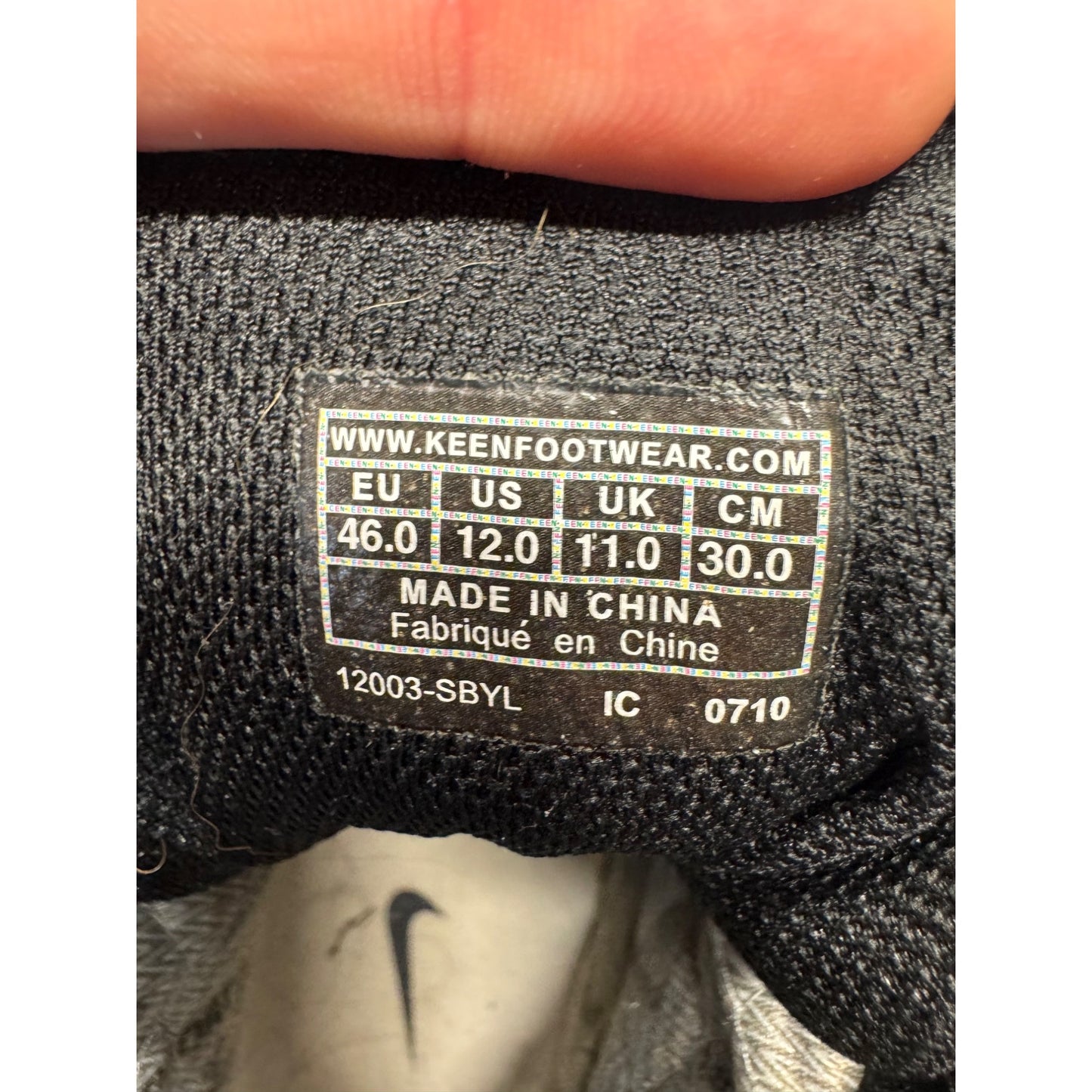 Keen Waterproof Brown Hiking Boots Size 10 Lace-Up Outdoor Shoes #143B