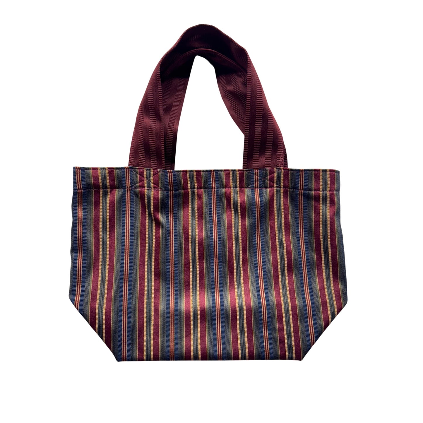 Boomerang Bags Striped Reusable Tote Handmade Minnesota Volunteer Craft #59B