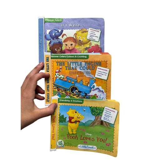 LeapFrog LittleTouch Library Interactive Book & Cartridge Bundle #9948
