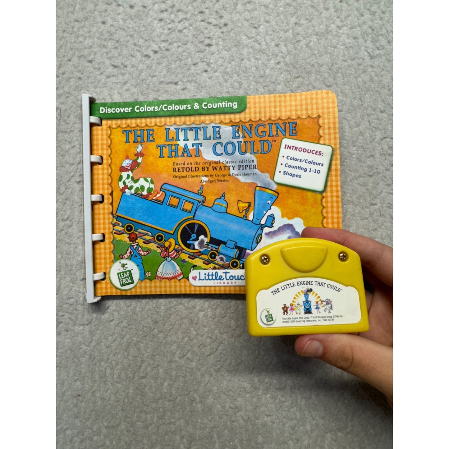 LeapFrog LittleTouch Library Interactive Book & Cartridge Bundle #9948