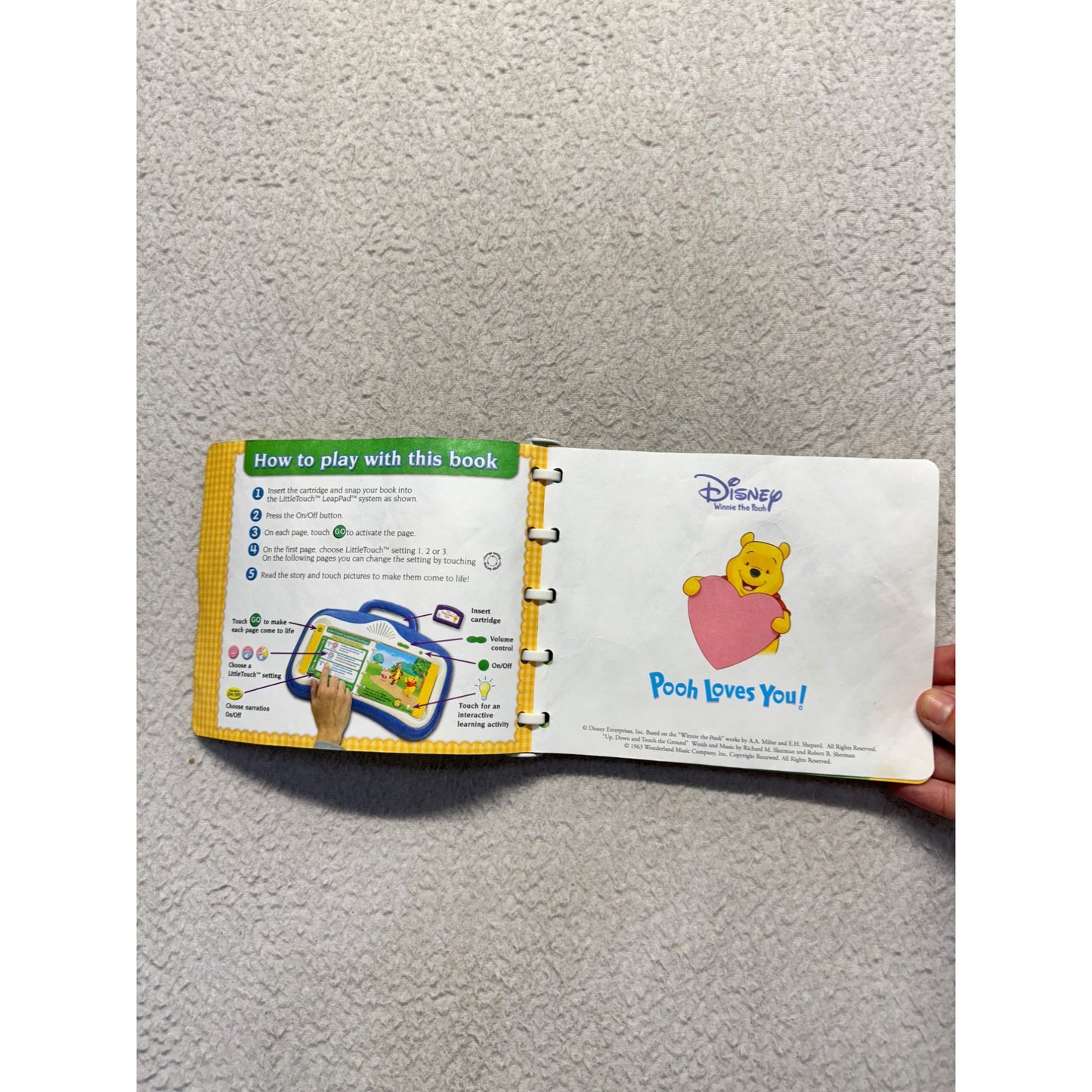 LeapFrog LittleTouch Library Interactive Book & Cartridge Bundle #9948