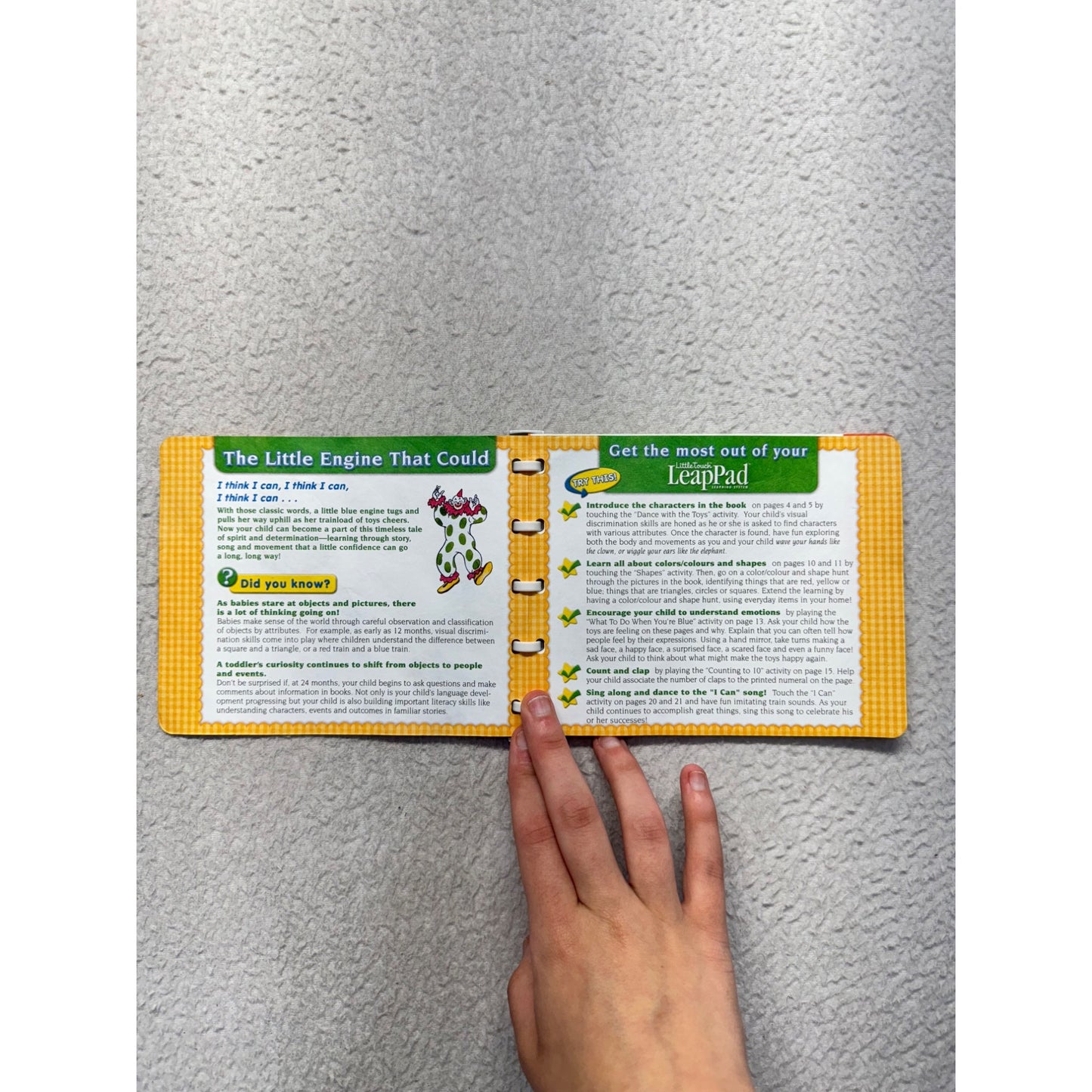 LeapFrog LittleTouch Library Interactive Book & Cartridge Bundle #9948
