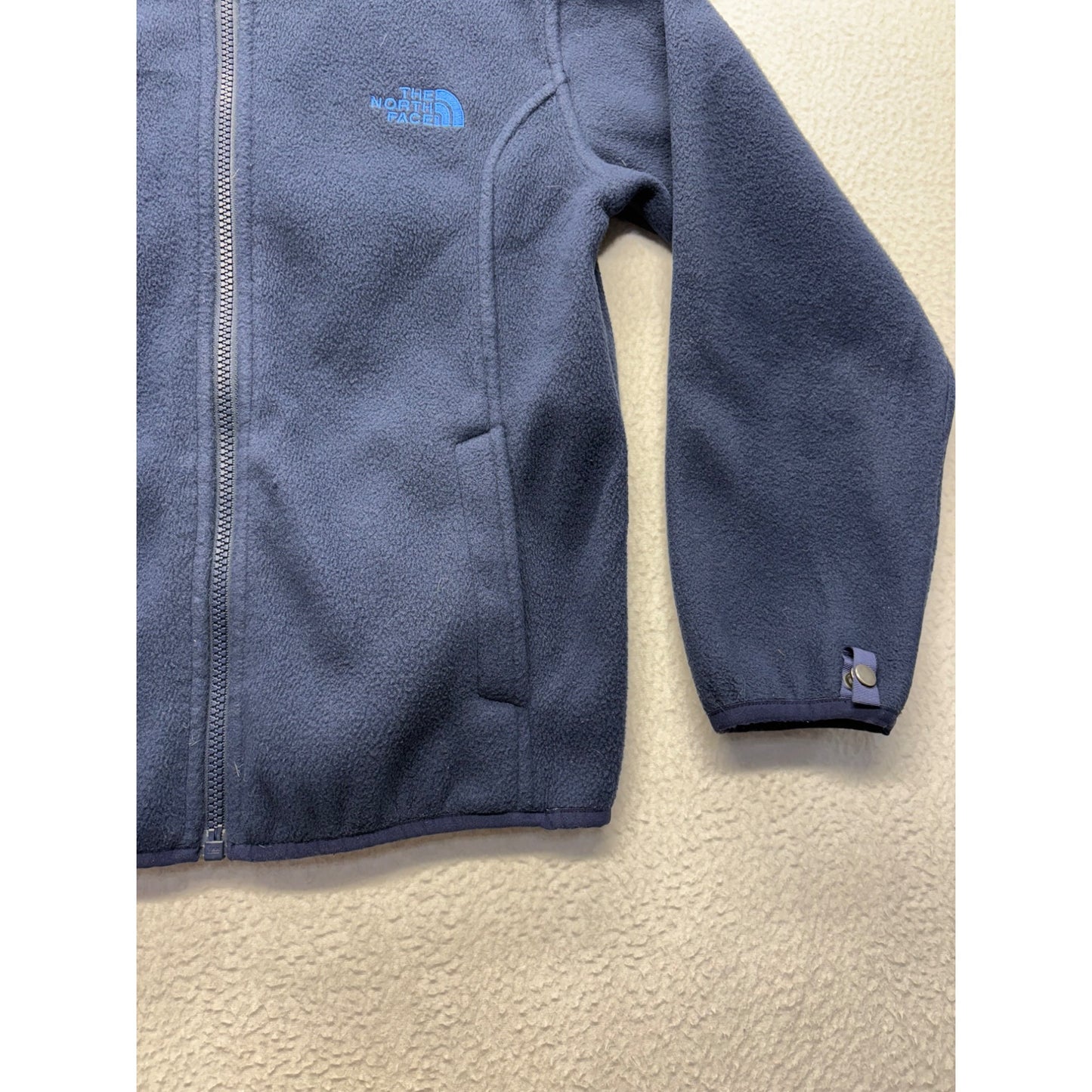 The North Face Boys Navy Fleece Full-Zip #7523