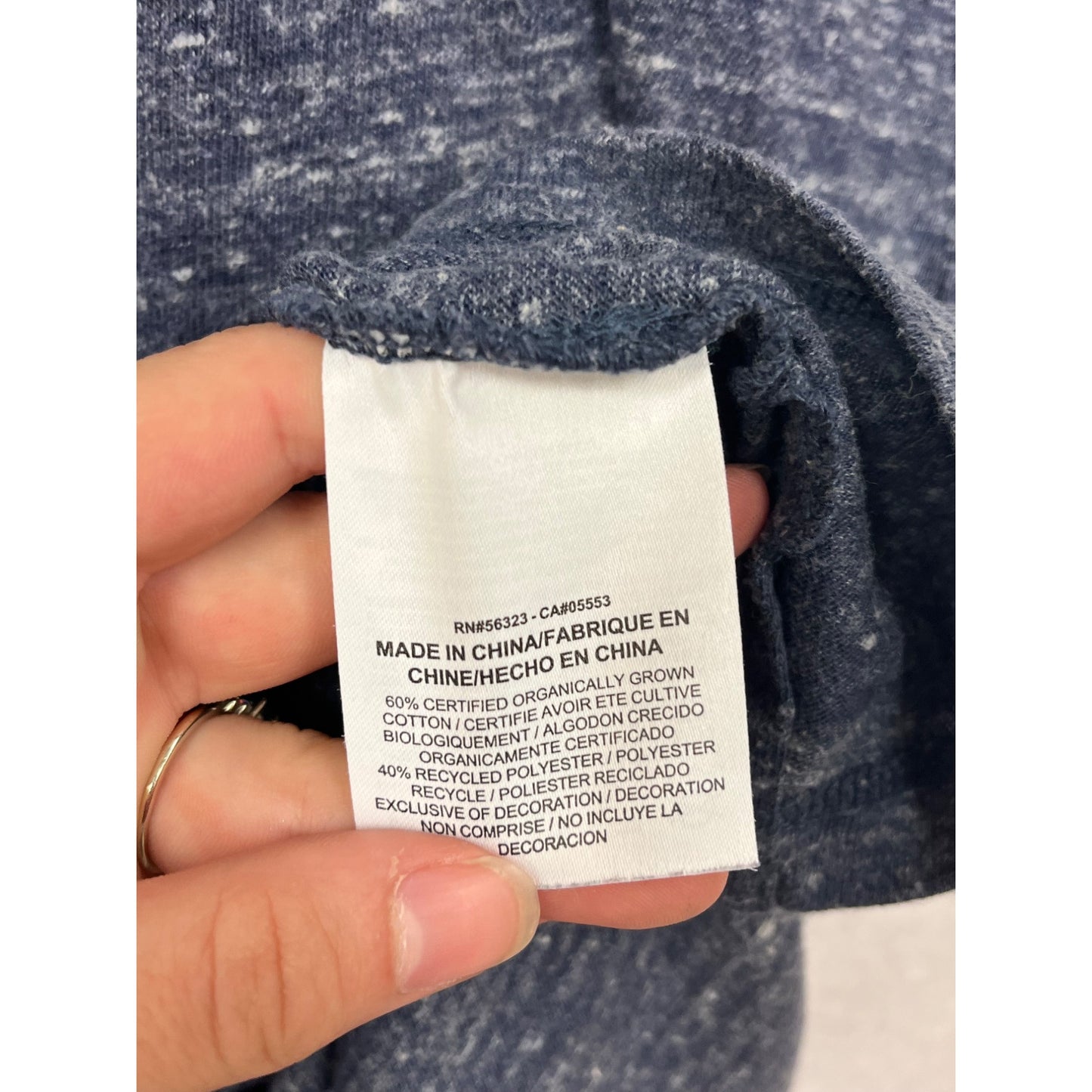 Nike XL Heathered Navy Racerback Tank Top #8858