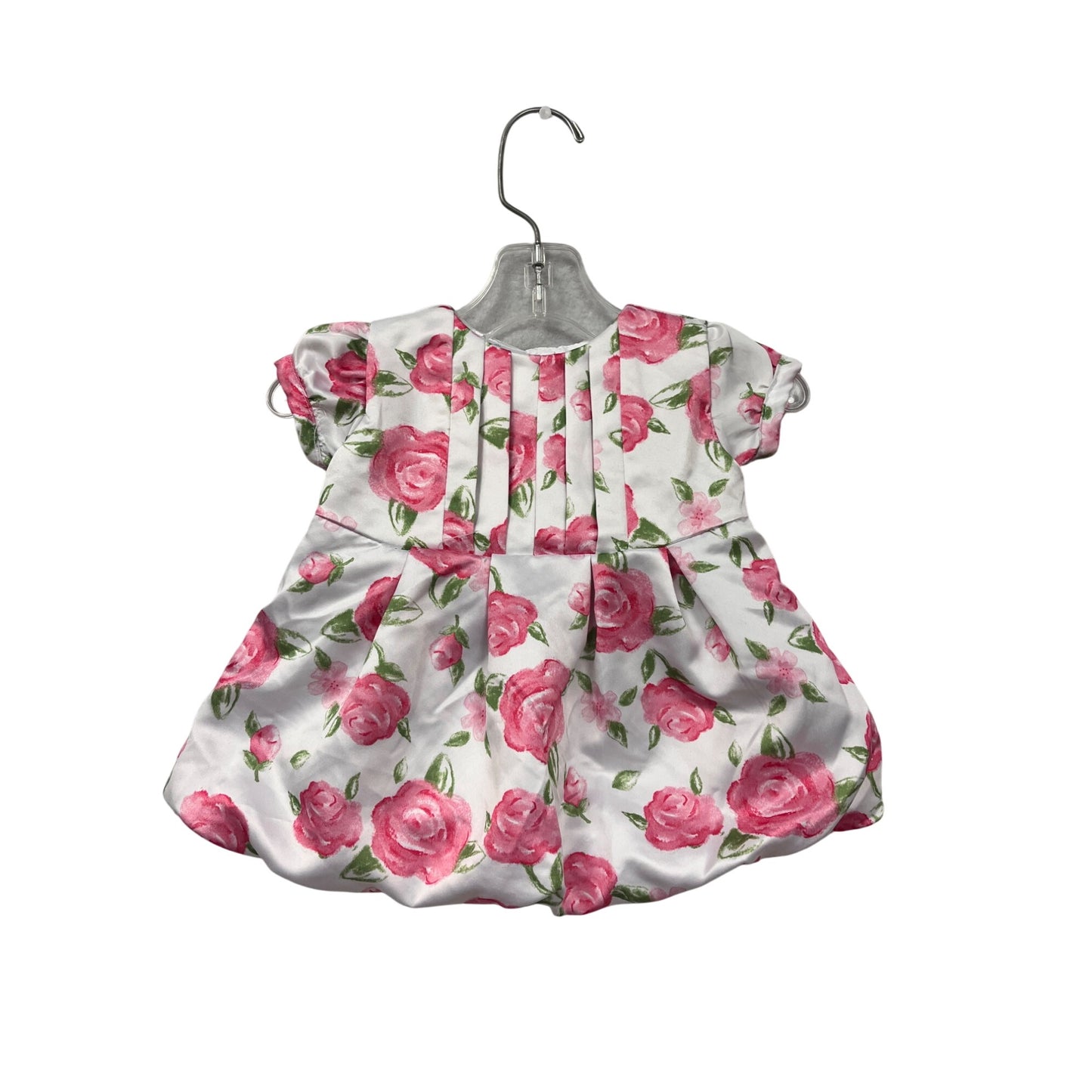 Baby Girl 0-3M Small Wonders Rose Print Dress #6518