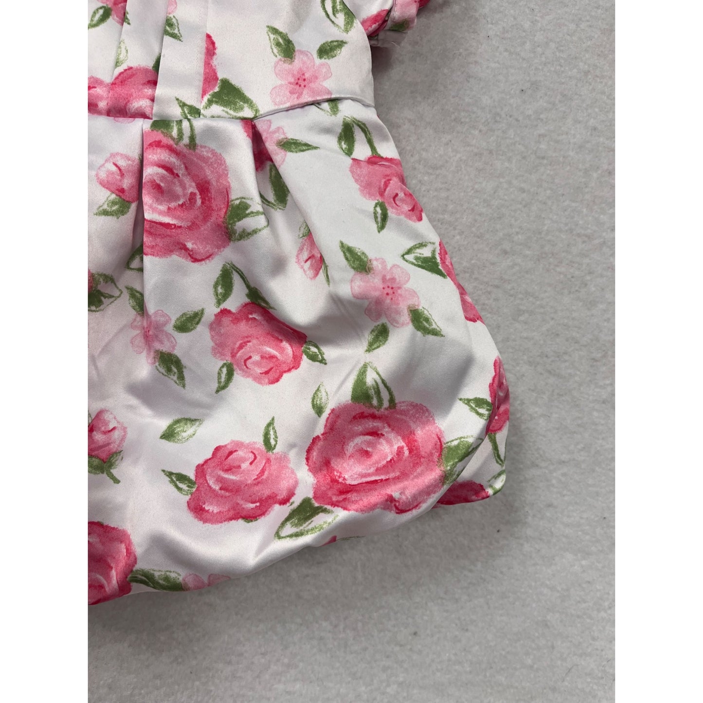 Baby Girl 0-3M Small Wonders Rose Print Dress #6518