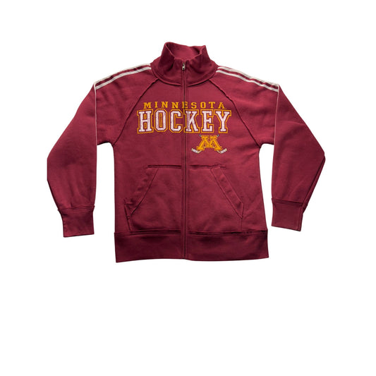 *NWT* Minnesota Hockey Maroon Full-Zip Sweatshirt #7486