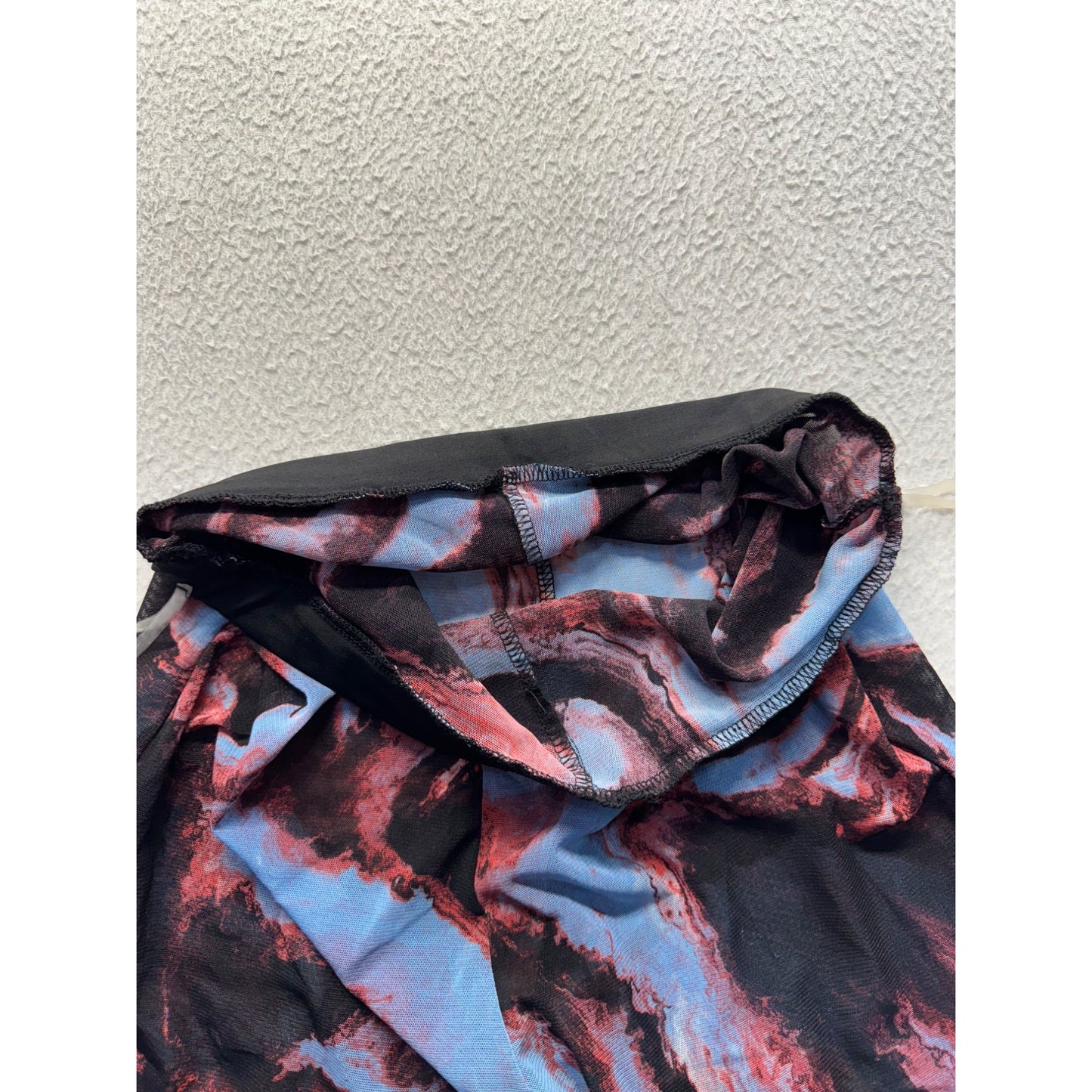 Marble Print Stretch Pants #319B