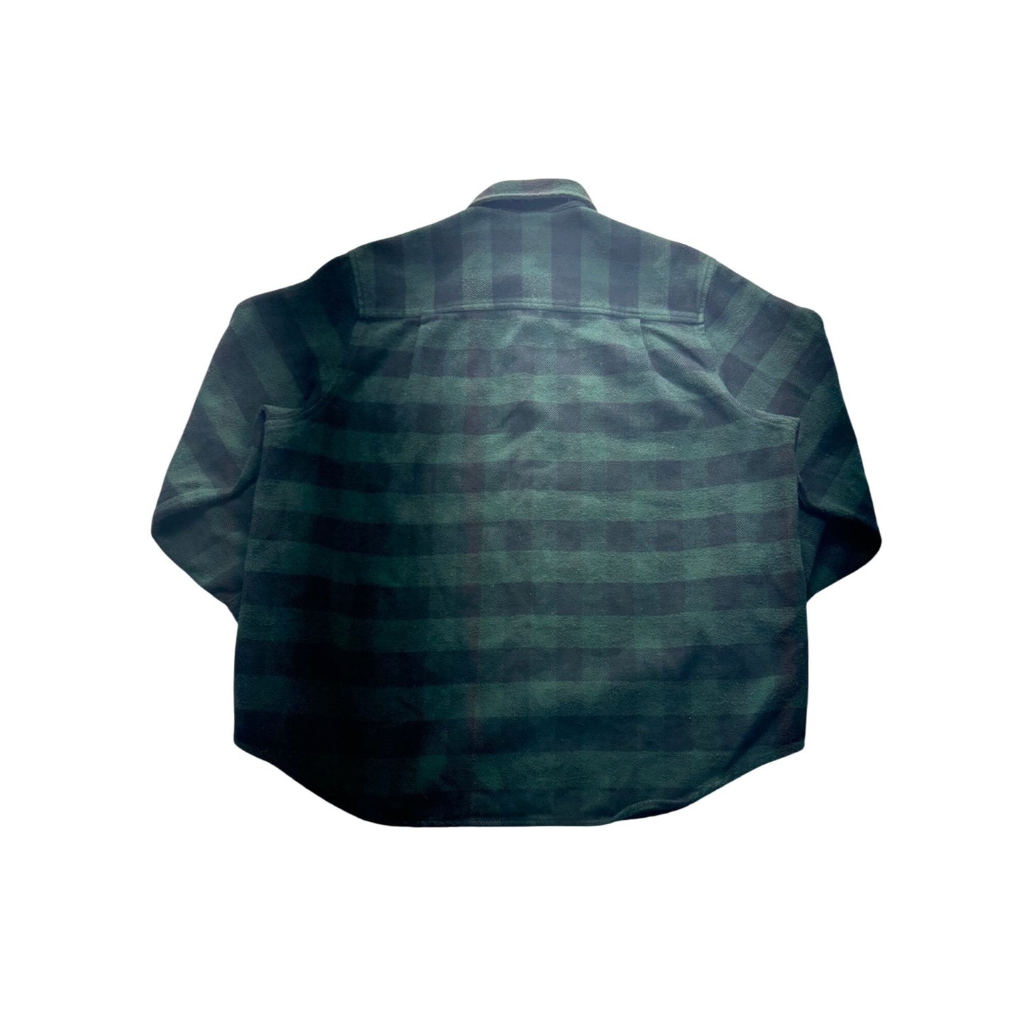 Marino Bay Brawny Green/Black Plaid Heavyweight Flannel L (42/44) #9047