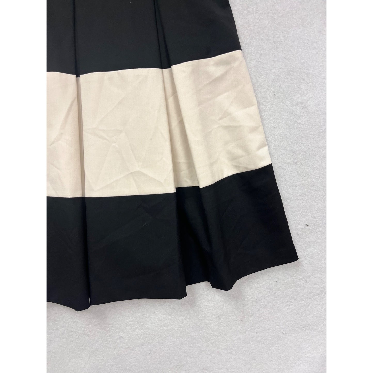 Banana Republic Womens Sleeveless Black & White Striped Dress Size 14 #404A