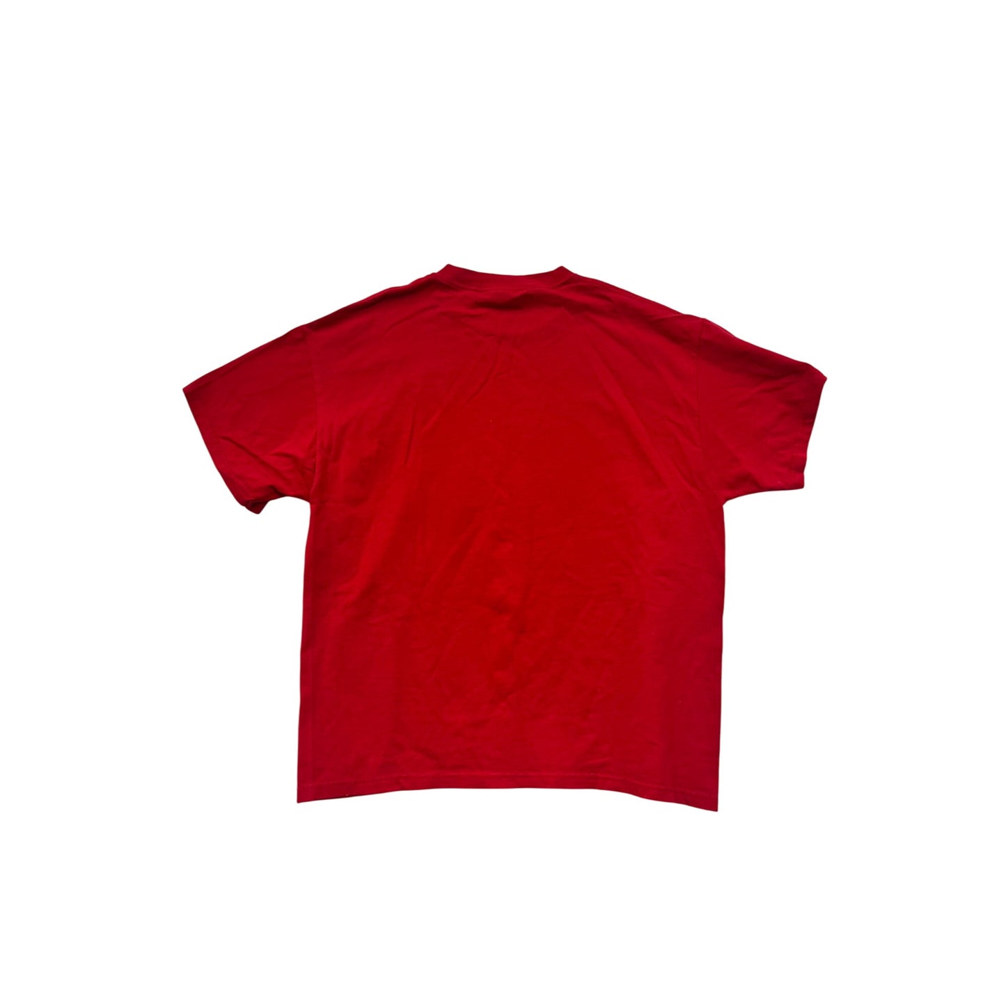 Vintage Fruit Of The Loom Little Bohemian Band Red T-Shirt XL #8717