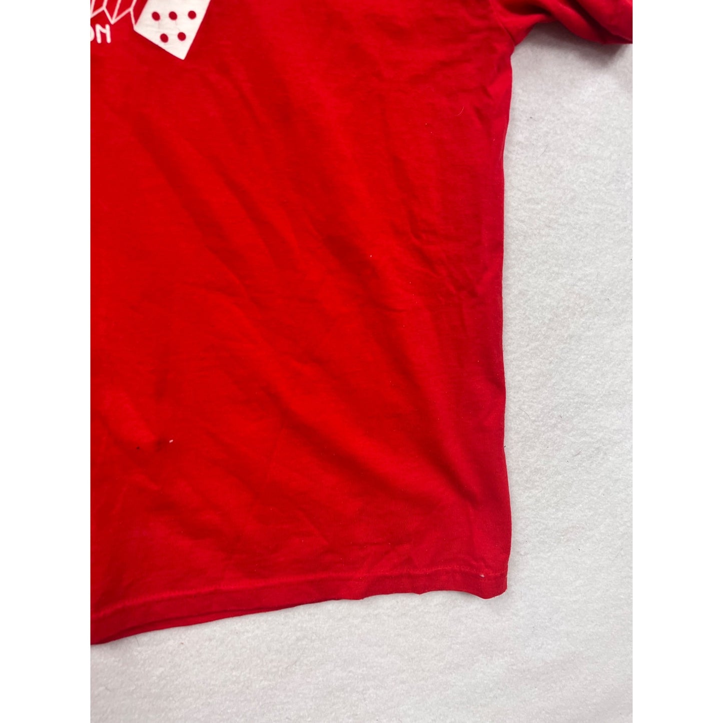 Vintage Fruit Of The Loom Little Bohemian Band Red T-Shirt XL #8717