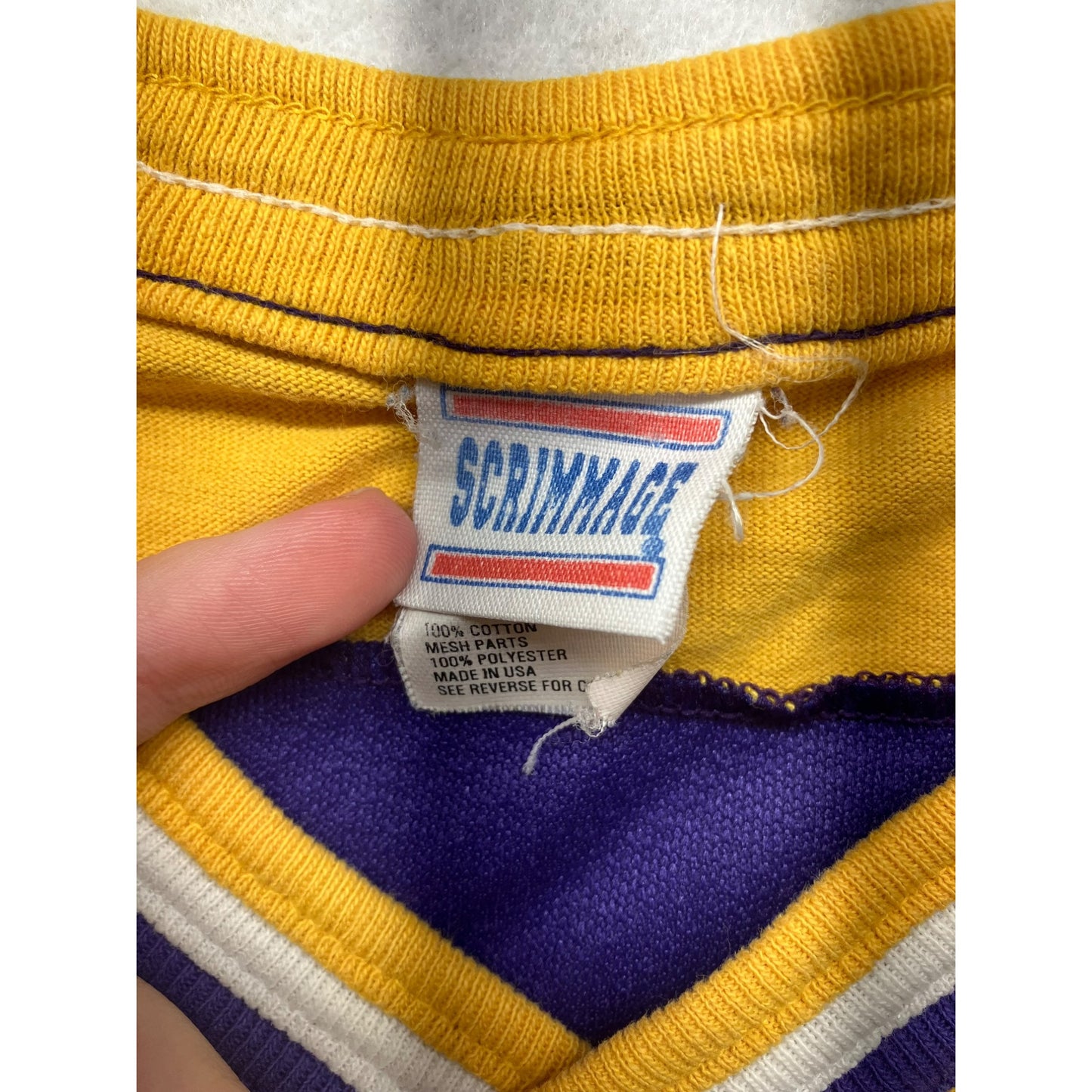 Vintage Youth Vikings Jersey #2778