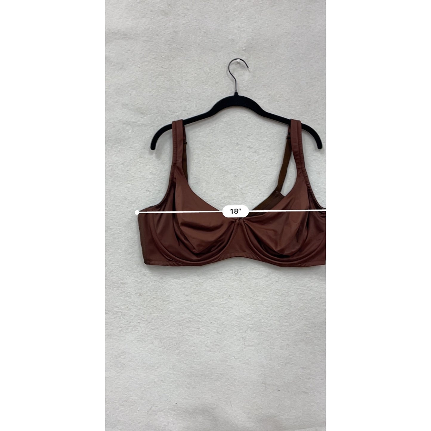 Cacique Brown Underwire Bra 46DDD Intimates #8741