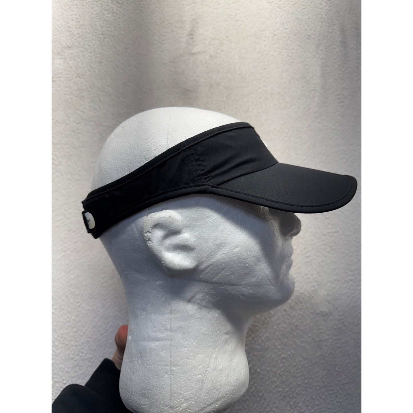 Nike Black Dri-Fit Lightweight Adjustable Visor For Sports & Outdoor #9757