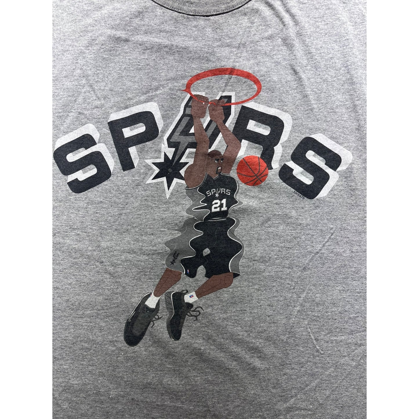 Vintage Men’s Nike Tim Duncan San Antonio Spurs Center Swoosh Tank #2729