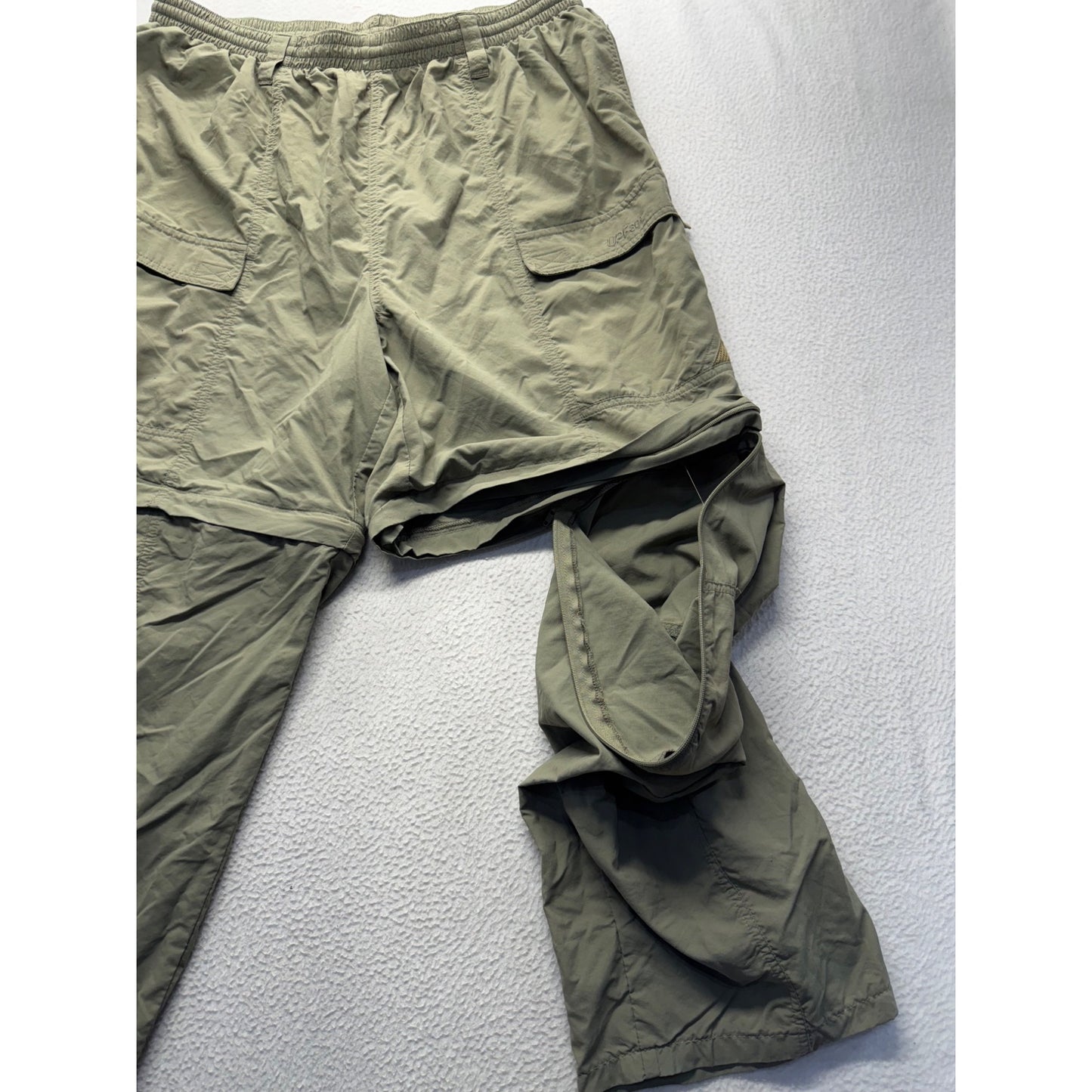 Columbia PFG Convertible Cargo Pants UPF 50+ Size L #9075