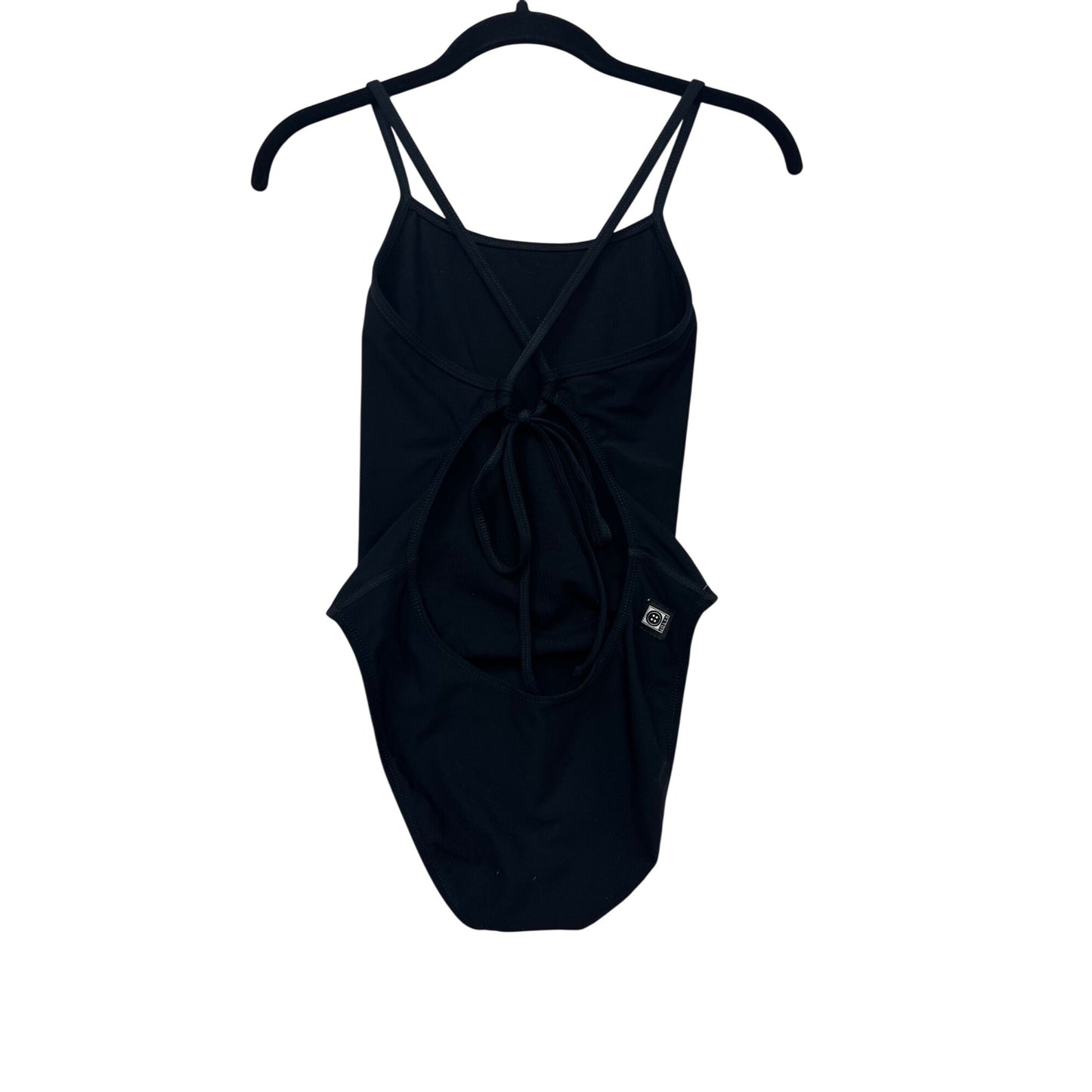 Lole Black One-Piece Swimsuit With Strappy Back #336A