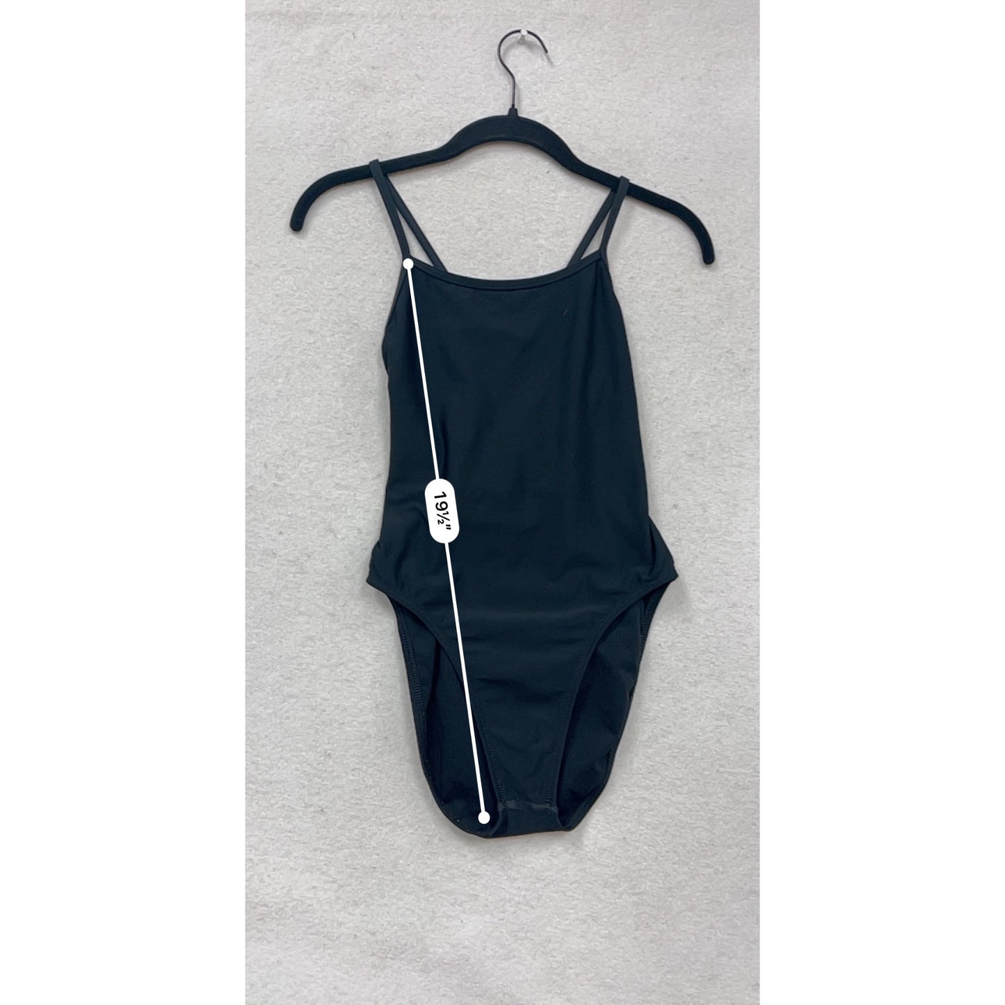 Lole Black One-Piece Swimsuit With Strappy Back #336A