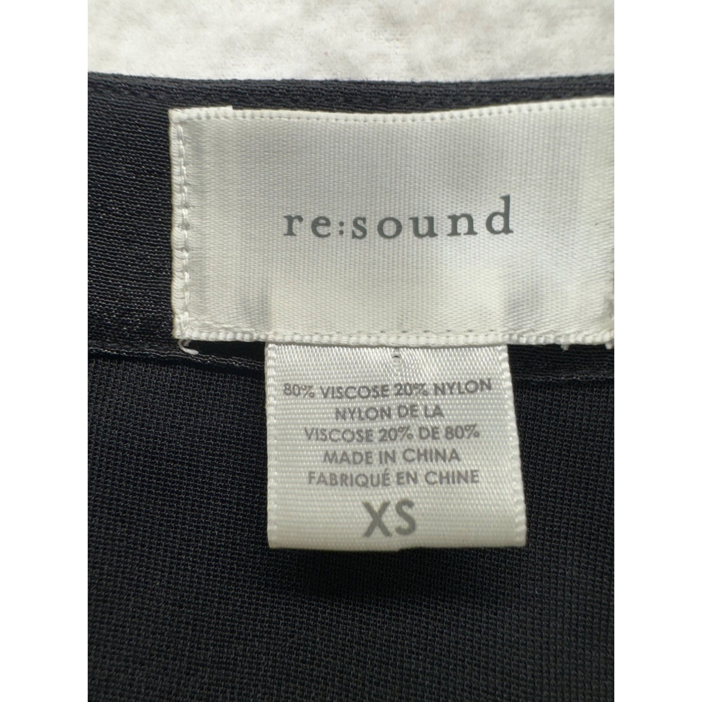 Black Beaded Dress By Re:Sound XS #9149