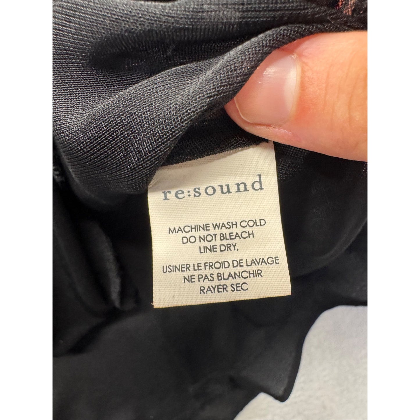 Black Beaded Dress By Re:Sound XS #9149