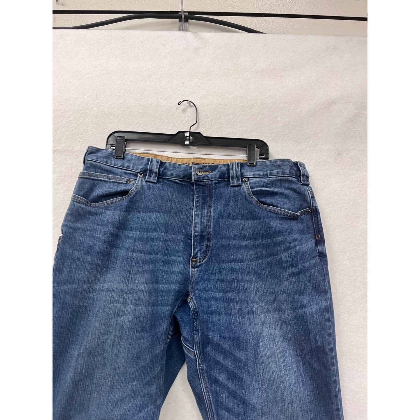 Mens Duluth Trading Co. Relaxed Fit Blue Denim Jeans 38x30 #8890