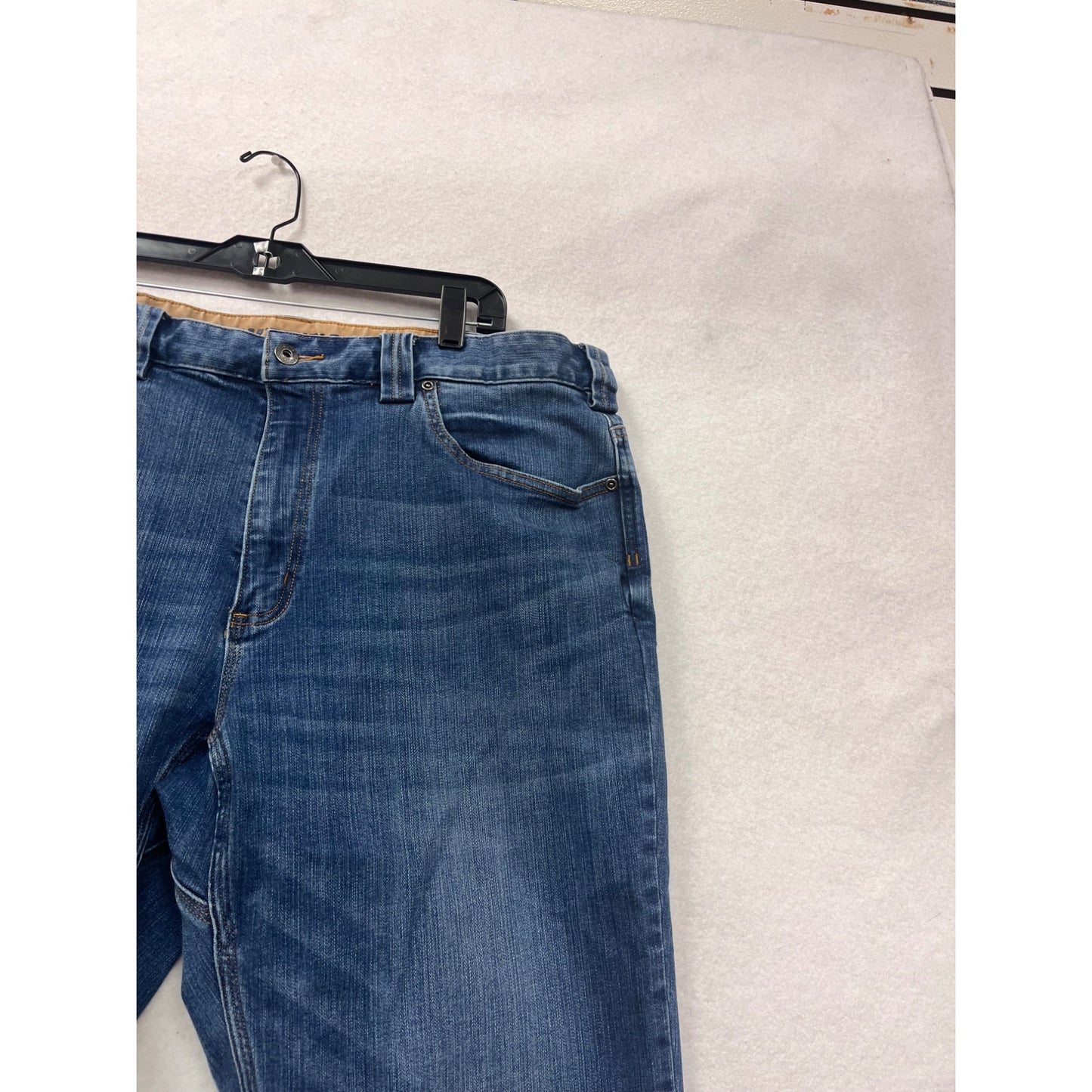 Mens Duluth Trading Co. Relaxed Fit Blue Denim Jeans 38x30 #8890